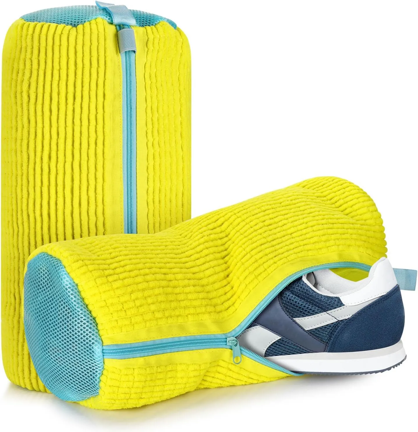 Shoe Wash Bag for Washing Machine - Laundry Shoe Bag for Washer and Drye，Reusable Plus Shoe Cleaning Bag for Most Shoe Types and Sizes