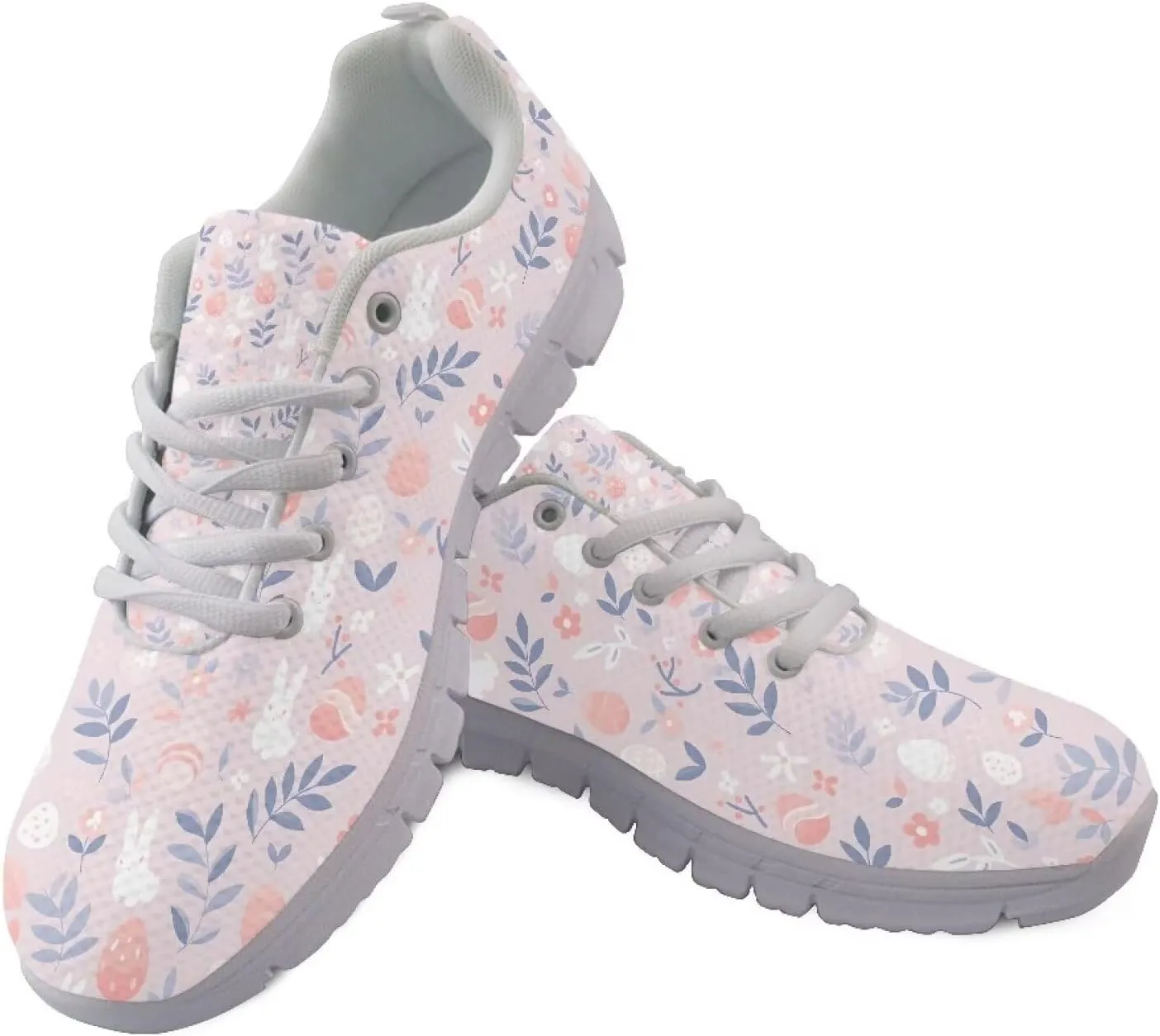 Shoes Women Cozy Casual Breathable Lightweight Athletic Sneakers Workout Lace-Up Exercise Shoes for Ladies US 5-12