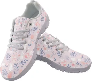 Shoes Women Cozy Casual Breathable Lightweight Athletic Sneakers Workout Lace-Up Exercise Shoes for Ladies US 5-12