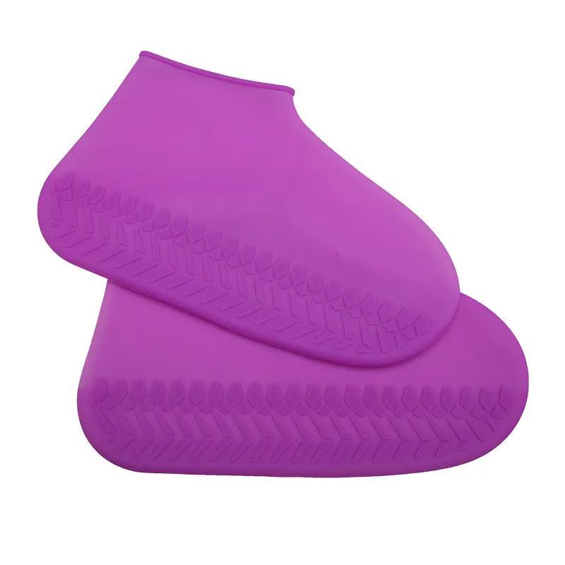 Silicone waterproof shoe cover