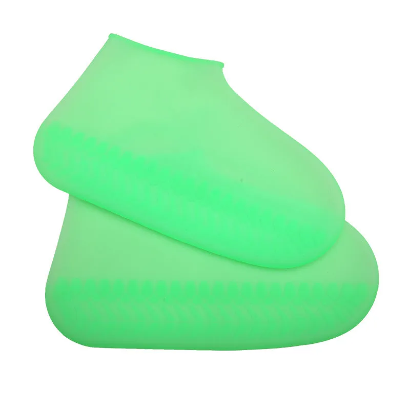 Silicone waterproof shoe cover