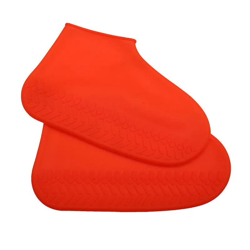 Silicone waterproof shoe cover