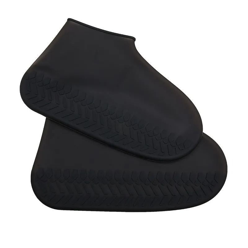 Silicone waterproof shoe cover