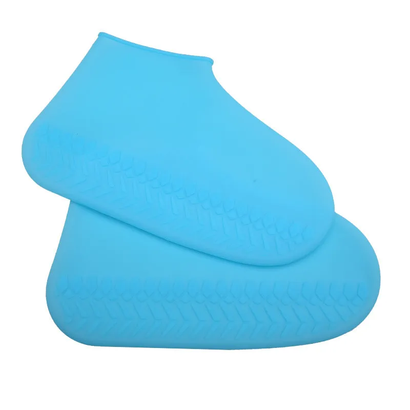 Silicone waterproof shoe cover