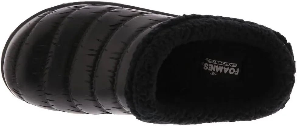 Skechers Foamies Cozy Camper Puffer Clog w/Sherpa Lining