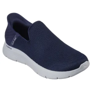 Skechers Go Walk Flex No Hands Navy Slip On Lightweight Shoes