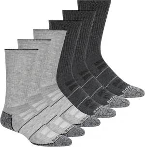 Skechers Men's 6 Pack Work Crew Socks