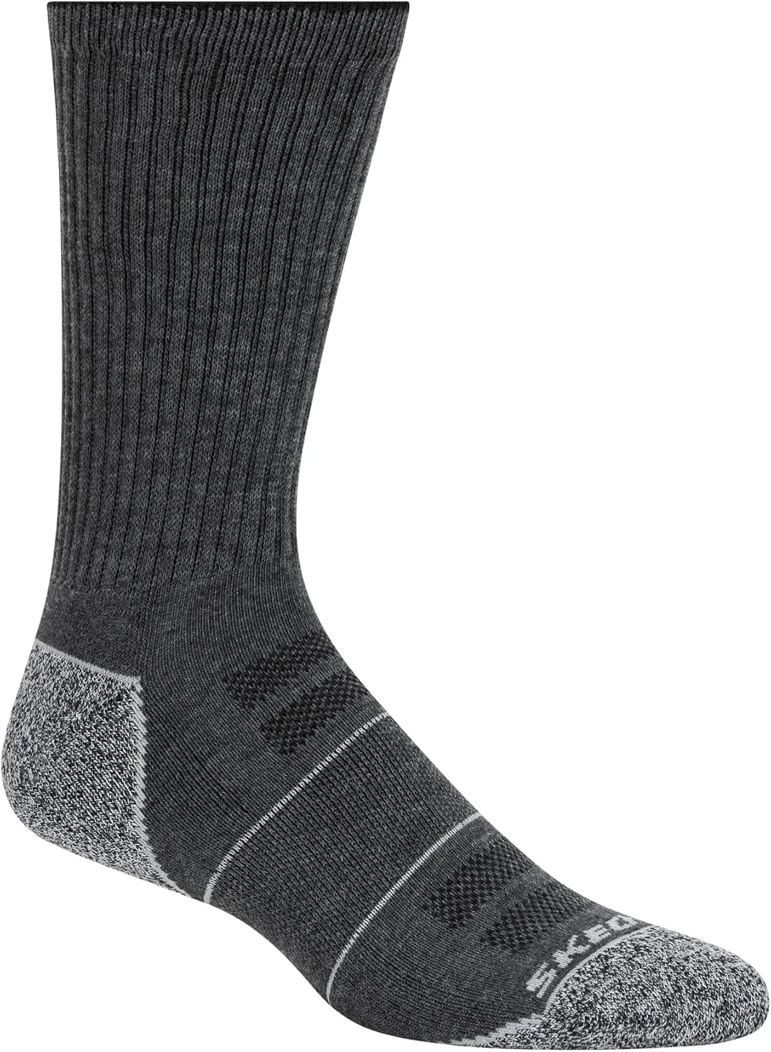 Skechers Men's 6 Pack Work Crew Socks