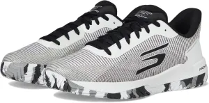 SKECHERS Men's Pickleball Viper Court Pro 2.0 Sneaker, White/Black, 11