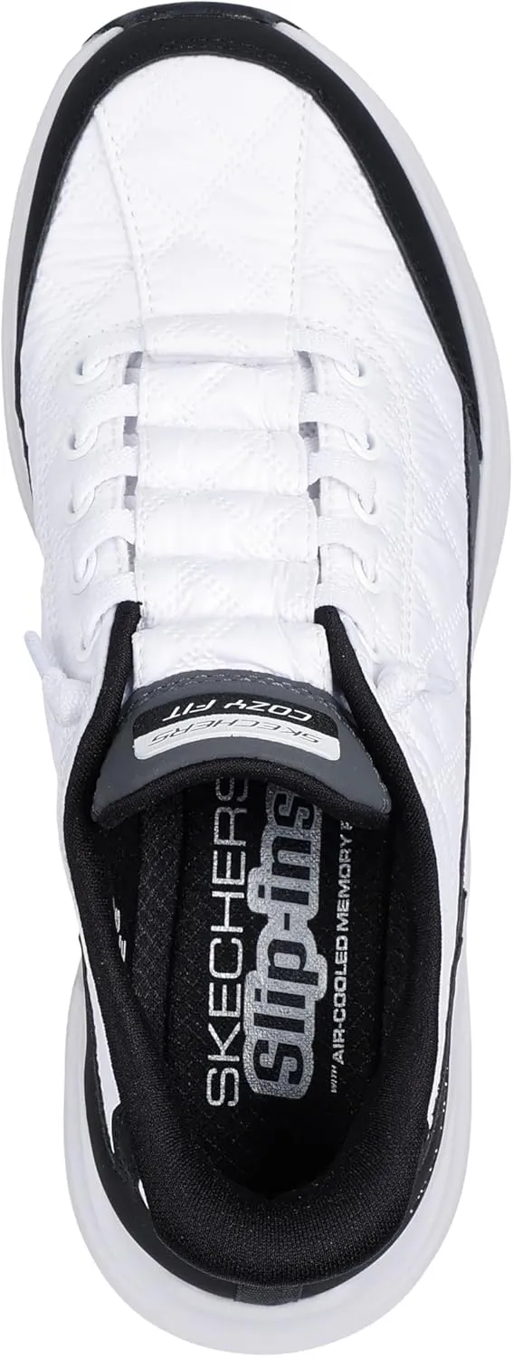 Skechers Women's Contour Foam Cozy Fit Hands Free Slip-ins Sneaker