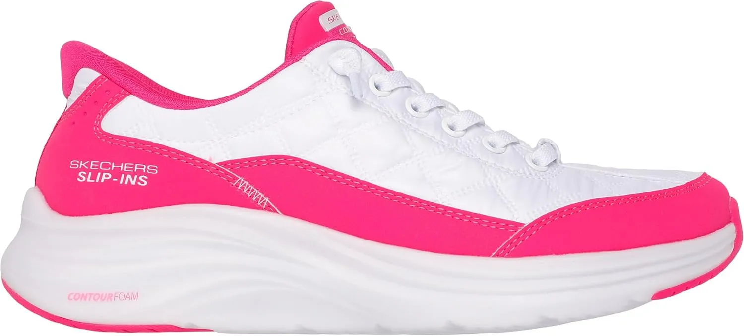 Skechers Women's Contour Foam Cozy Fit Hands Free Slip-ins Sneaker
