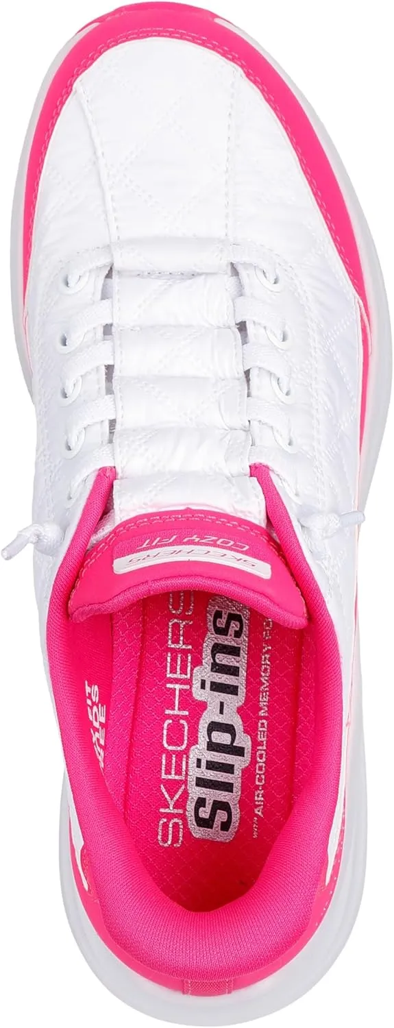 Skechers Women's Contour Foam Cozy Fit Hands Free Slip-ins Sneaker