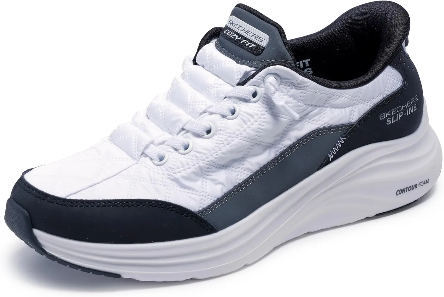 Skechers Women's Contour Foam Cozy Fit Hands Free Slip-ins Sneaker