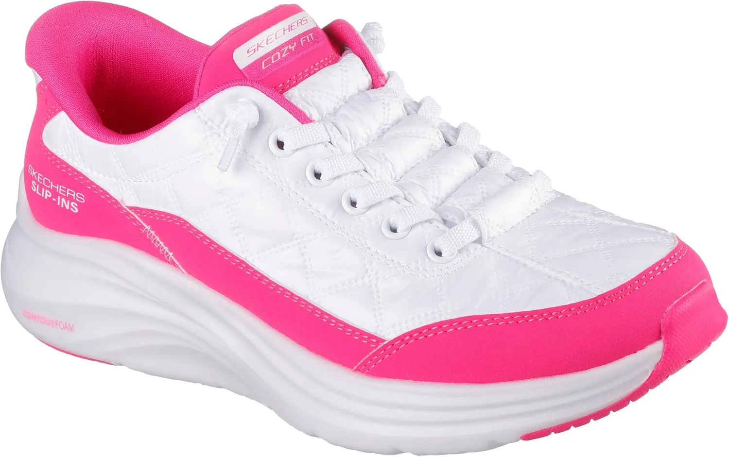 Skechers Women's Contour Foam Cozy Fit Hands Free Slip-ins Sneaker