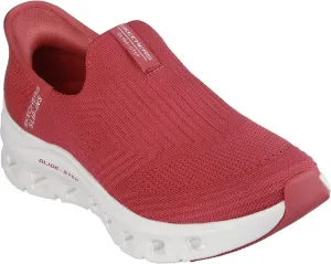 Skechers - Womens Glide-Step Pro - Everyday Slip On Shoes, Color Red, Size: 8 M US