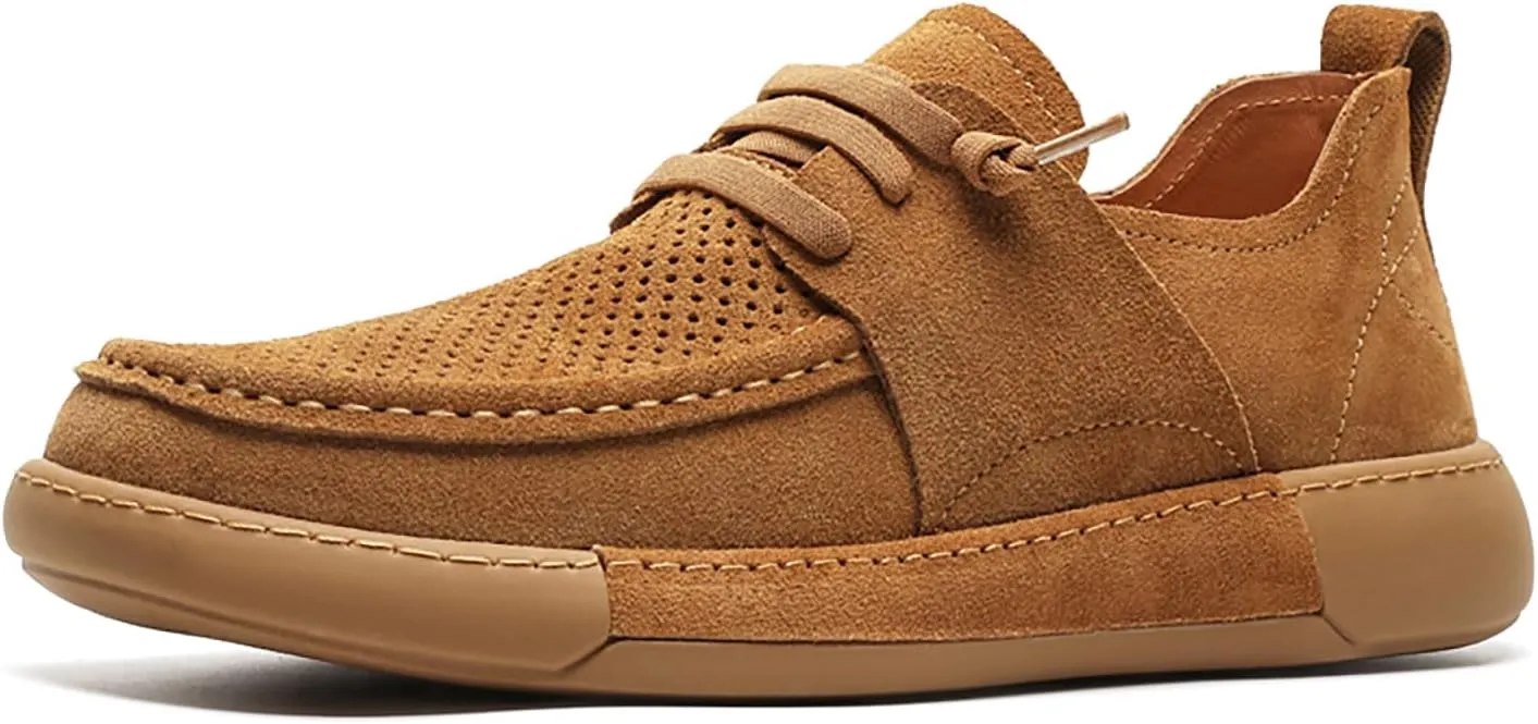 Slip On Loafers for Men Comfortable Breathable Boat Shoes Wide Width Walking Shoes