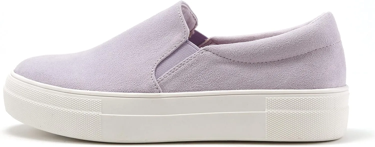 Soda TOPSHOE ave- Hike Platform Slip- On Sneaker w/Cushion Foam