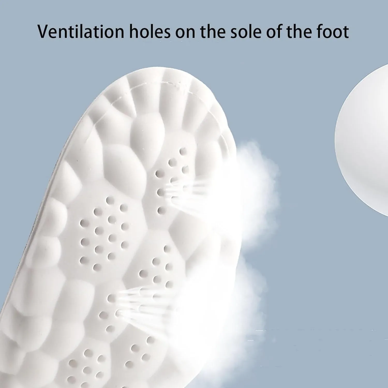 Soft Elastic Breathable Shoe Insoles,4D Sports Shoes Insoles,Sport Running Absorb-Sweat Cushion Paddings(Yellow Gray,10.5-11)