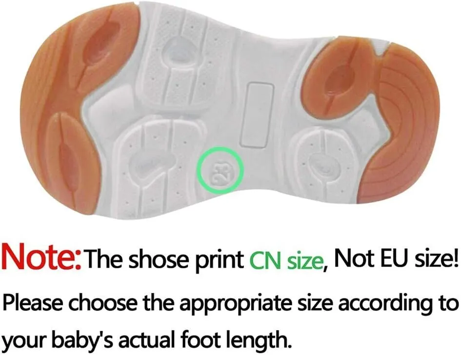 Soft Non Slip Light Up Sneaker for Toddler Baby Boys Girls Outdoor Indoor Loafers Cozy Breathable Letter Print Shoes