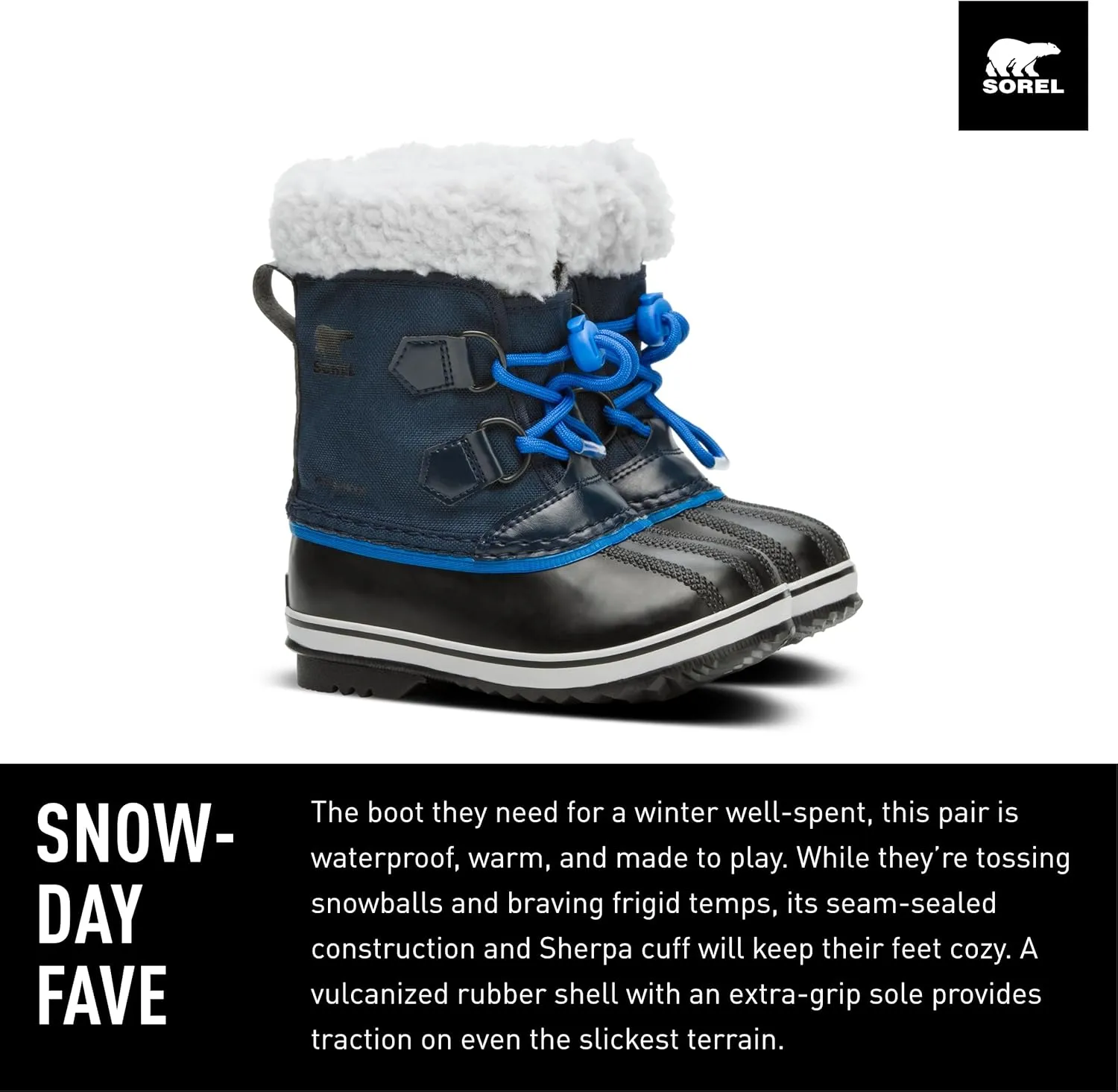 Sorel Children's Yoot Pac Nylon Waterproof Boot