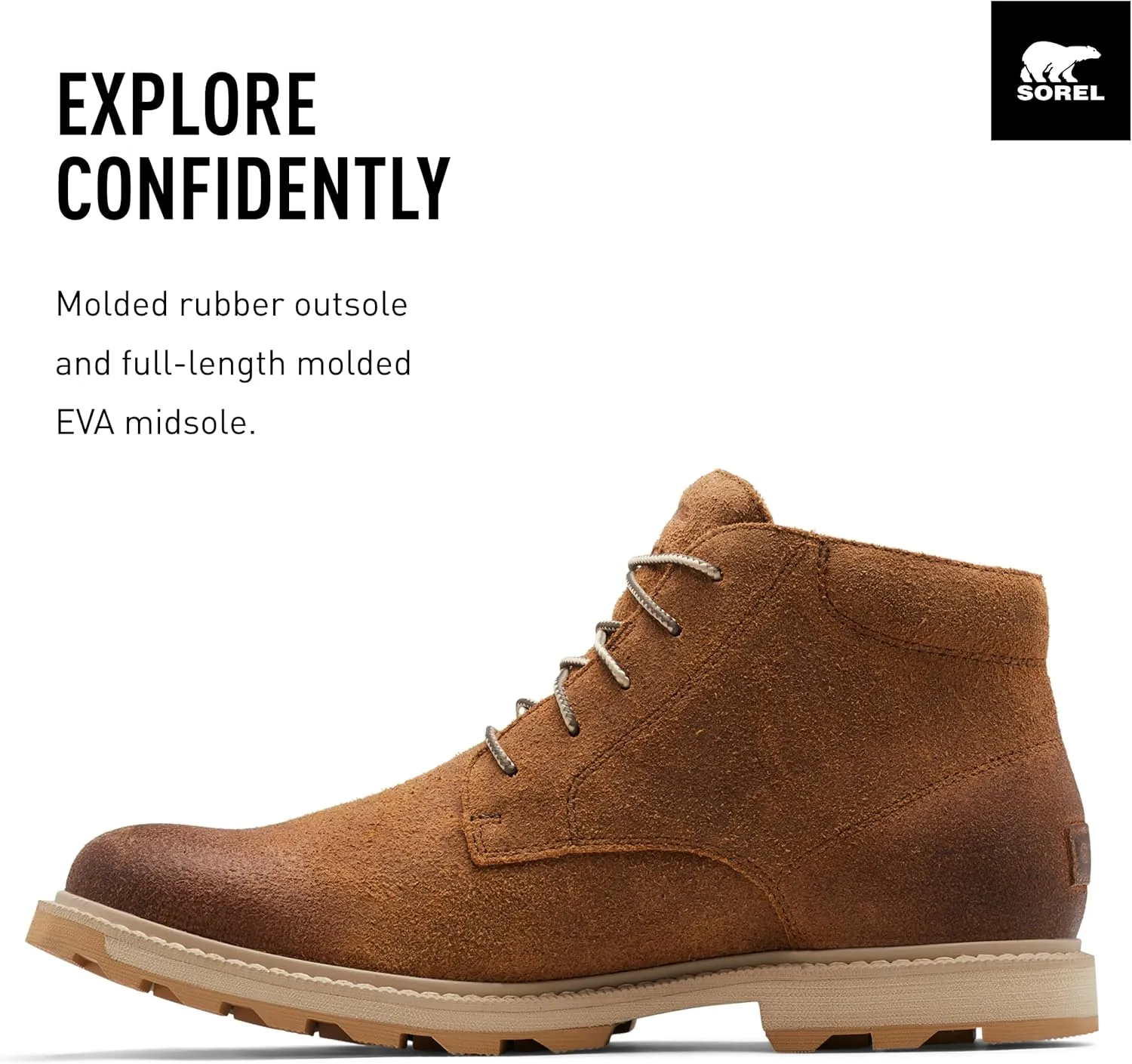 SOREL Men's Madson ll Chukka Waterproof Boot