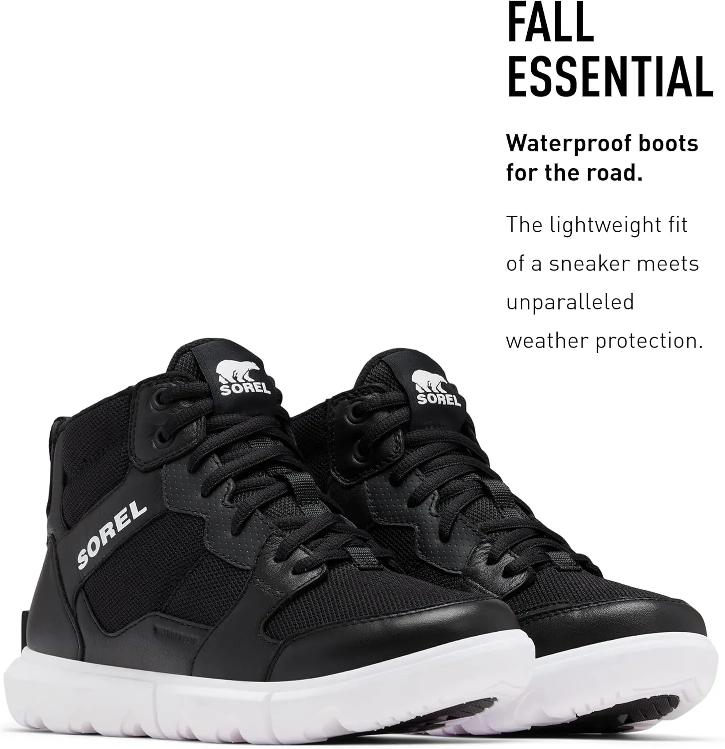 Sorel Women's Explorer II Sneaker Mid Waterproof Shoe