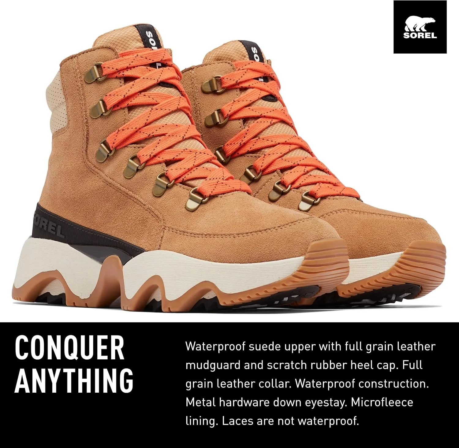 Sorel Women's Kinetic Impact Conquest Waterproof Shoes