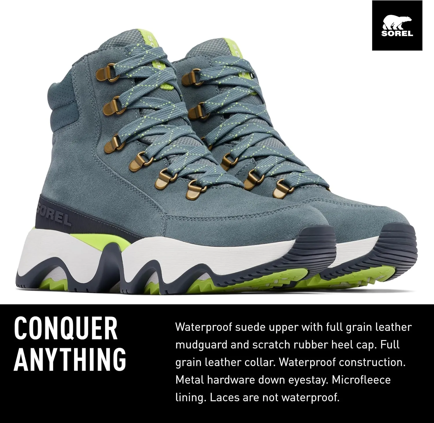 Sorel Women's Kinetic Impact Conquest Waterproof Shoes