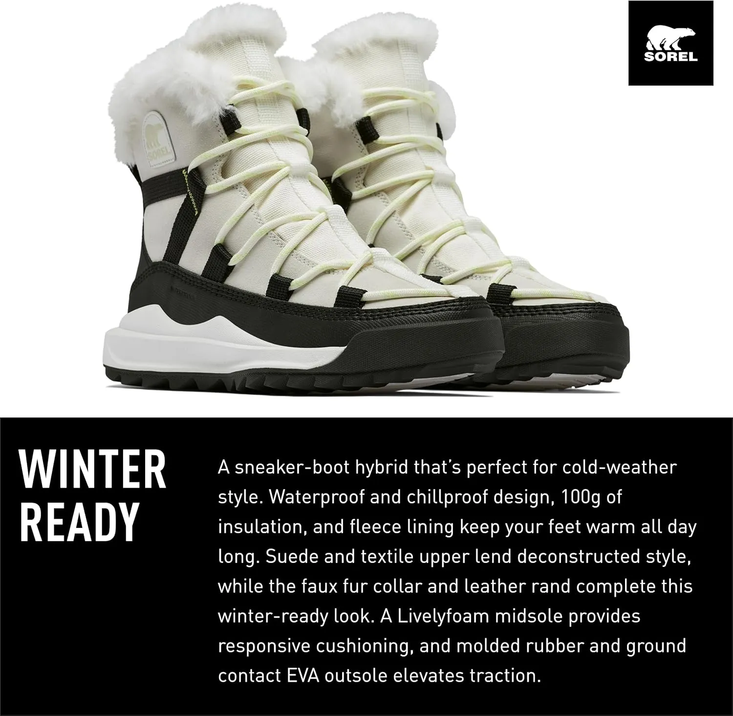 Sorel Women's ONA RMX Glacy Waterproof Boots