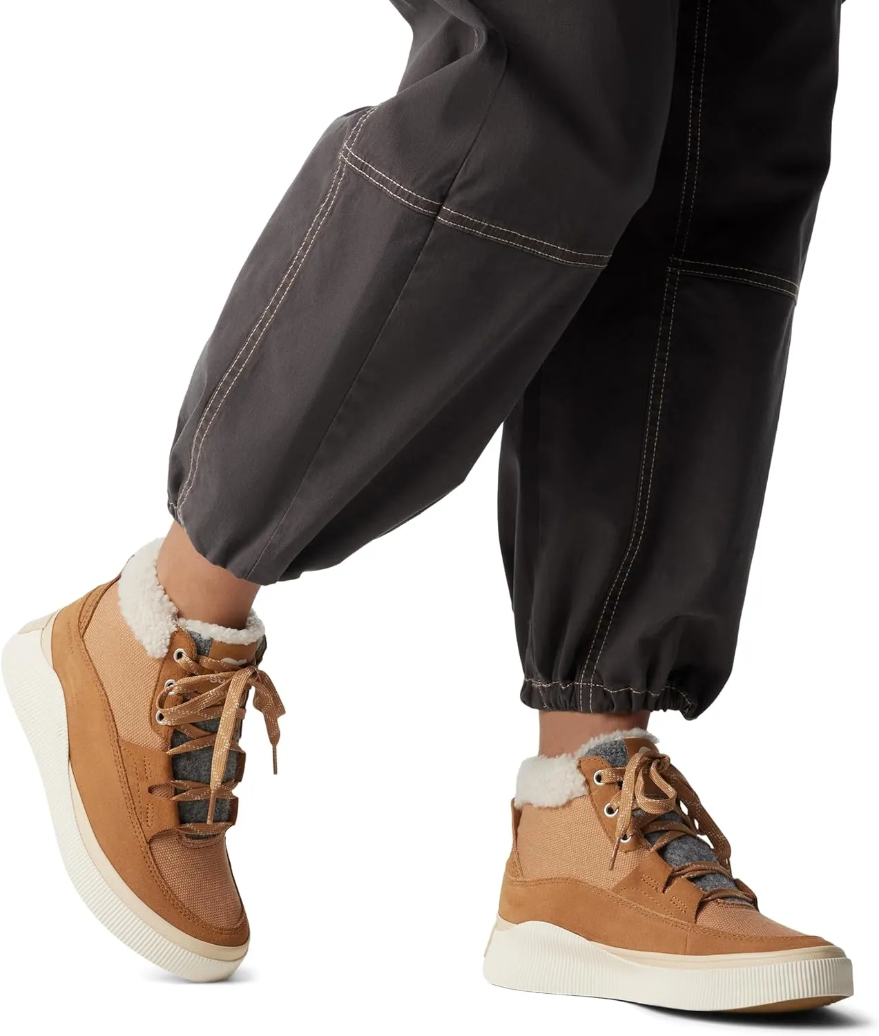 SOREL Women's Out N About lV Mid Waterproof Sneaker