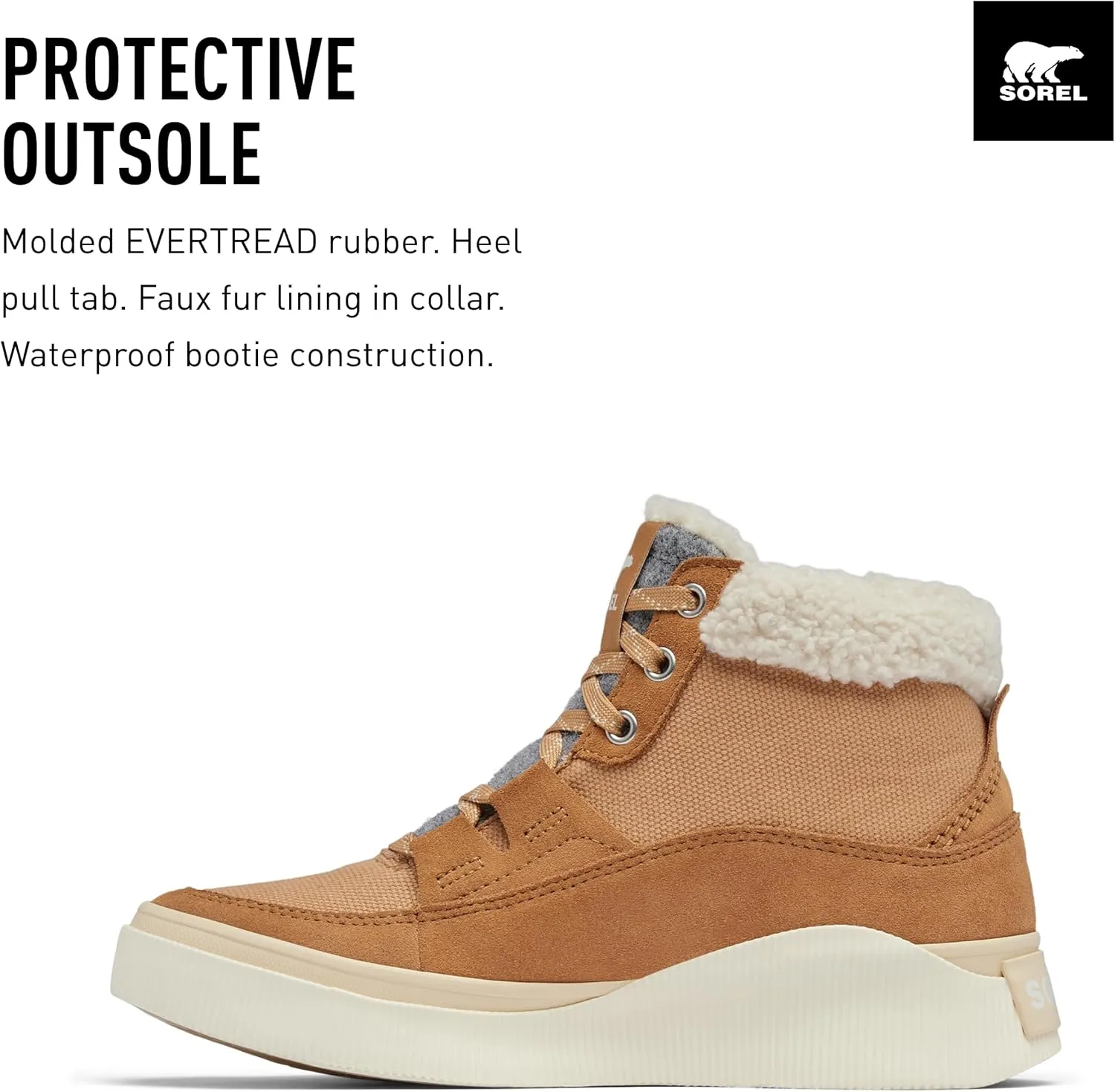 SOREL Women's Out N About lV Mid Waterproof Sneaker