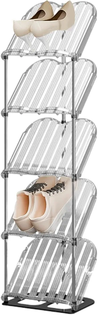 Standing Shoe Rack,Shoe Racks | Storage Shelves with Multi-Tier Entryway Sneaker Holder - Shoe Organization Sneaker Shelves for in