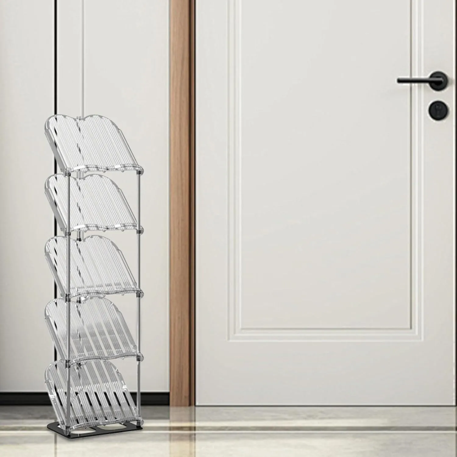 Standing Shoe Rack,Shoe Racks | Storage Shelves with Multi-Tier Entryway Sneaker Holder - Shoe Organization Sneaker Shelves for in
