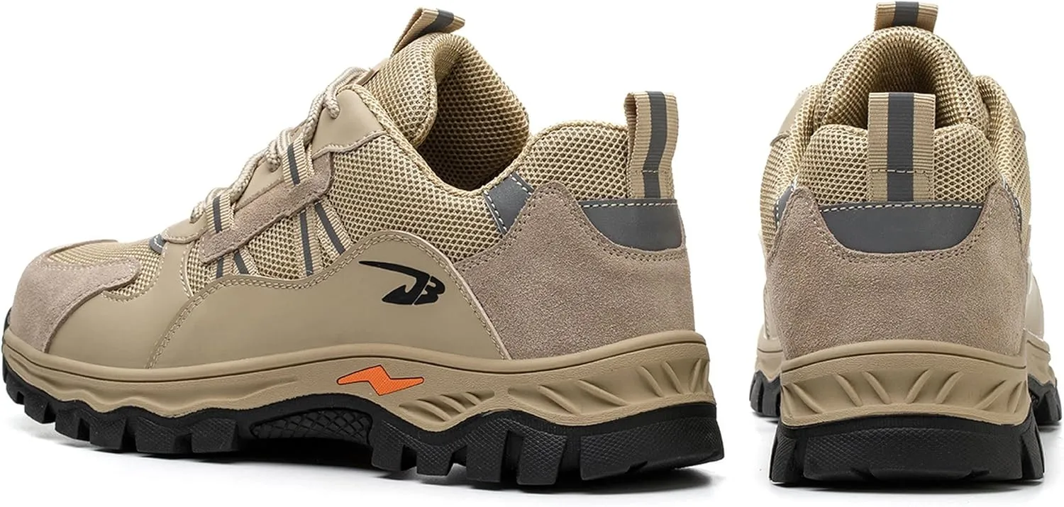 Steel Toe Safety Shoes for Men Women Work Sneakers Breathable Lightweight Industrial & Construction Shoe