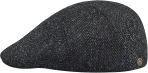 Sterkowski Ivy Five Scally Cap | Harris Tweed Flat Cap for Men and Women | Warm 5 Panels Newsboy Cap