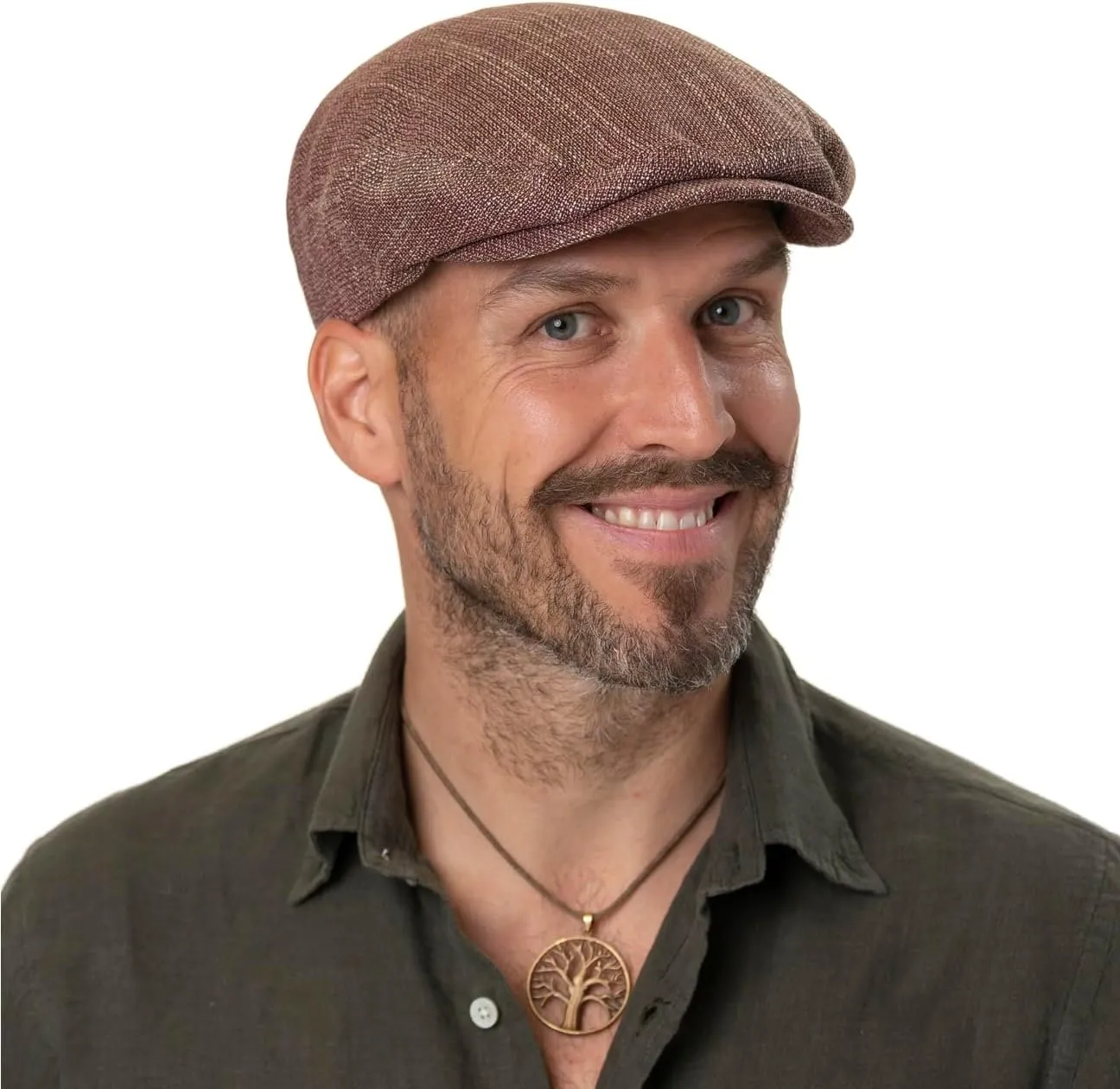 Stetson Woodfield Linen Flat Cap Women/Men | Made in The EU