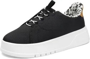 STQ Slip On Platform Canvas Sneakers Breathable Comfortable Casual Shoes Non Slip Walking Sneakers
