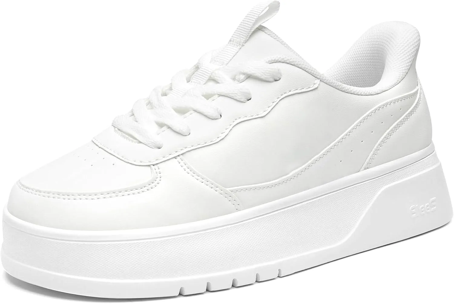 STQ Slip on Platform Sneakers Vintage Classic Tennis Shoes Lightweight Walking Sneakers