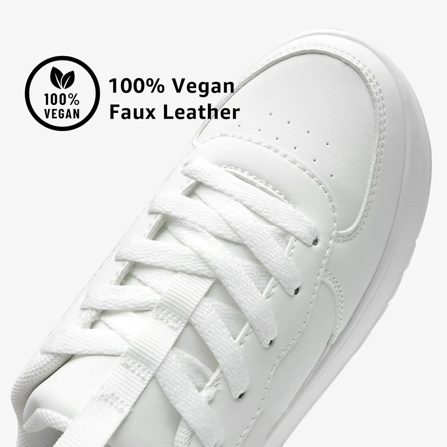 STQ Slip on Platform Sneakers Vintage Classic Tennis Shoes Lightweight Walking Sneakers
