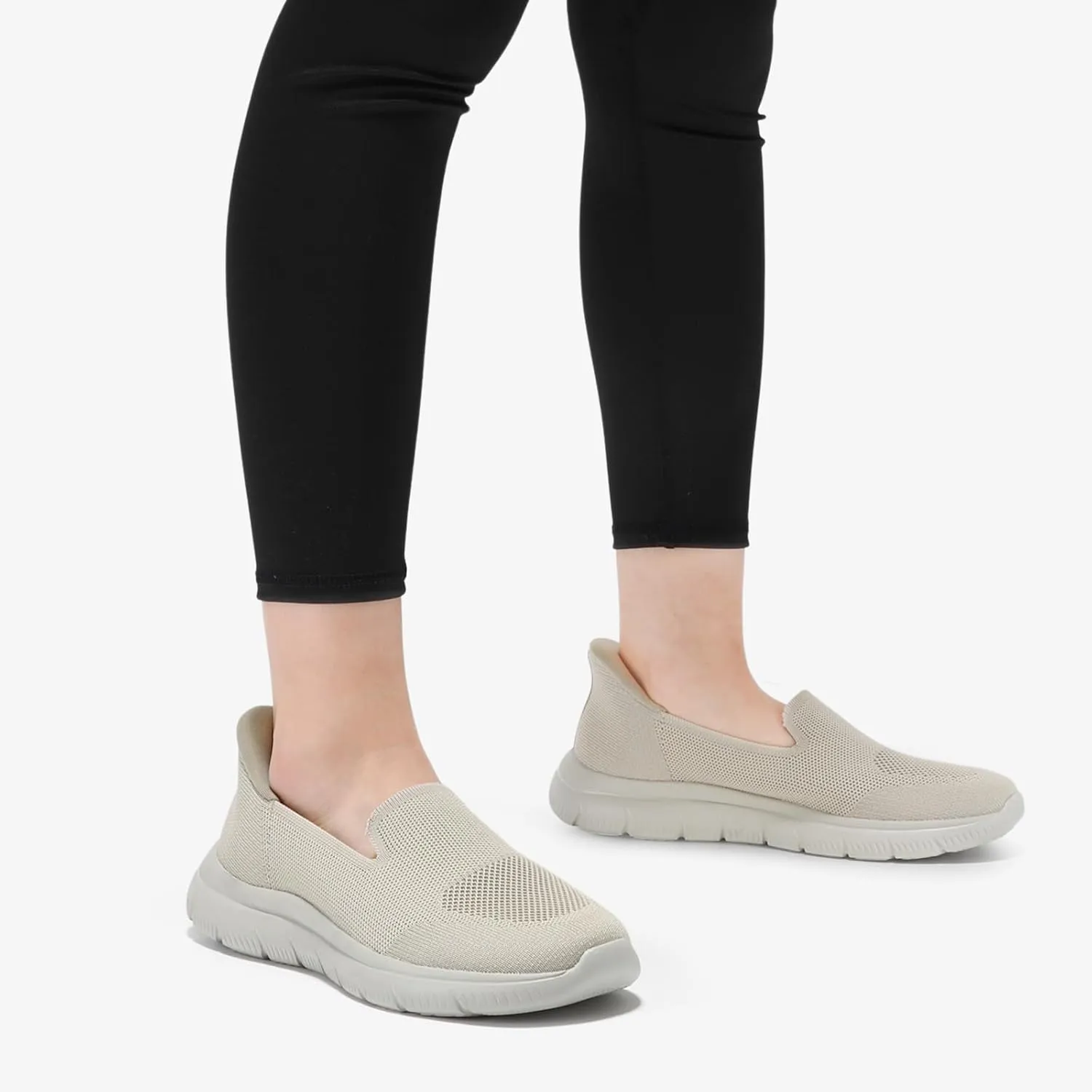 STQ Walking Shoes Women Slip on Sneakers Orthopedic Shoes Non Slip Elderly Comfort Lightweight Casual Standing Travelling