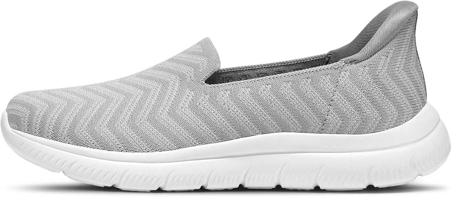 STQ Walking Shoes Women Slip on Sneakers Orthopedic Shoes Non Slip Elderly Comfort Lightweight Casual Standing Travelling