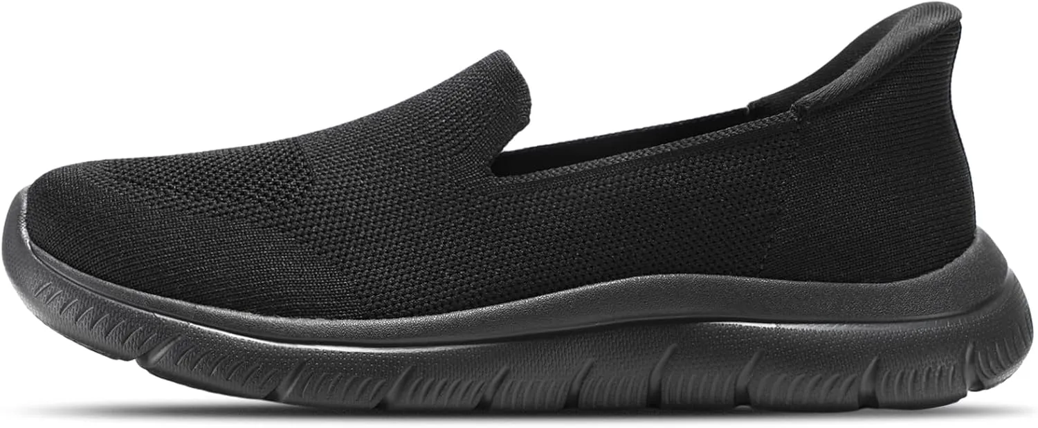 STQ Walking Shoes Women Slip on Sneakers Orthopedic Shoes Non Slip Elderly Comfort Lightweight Casual Standing Travelling