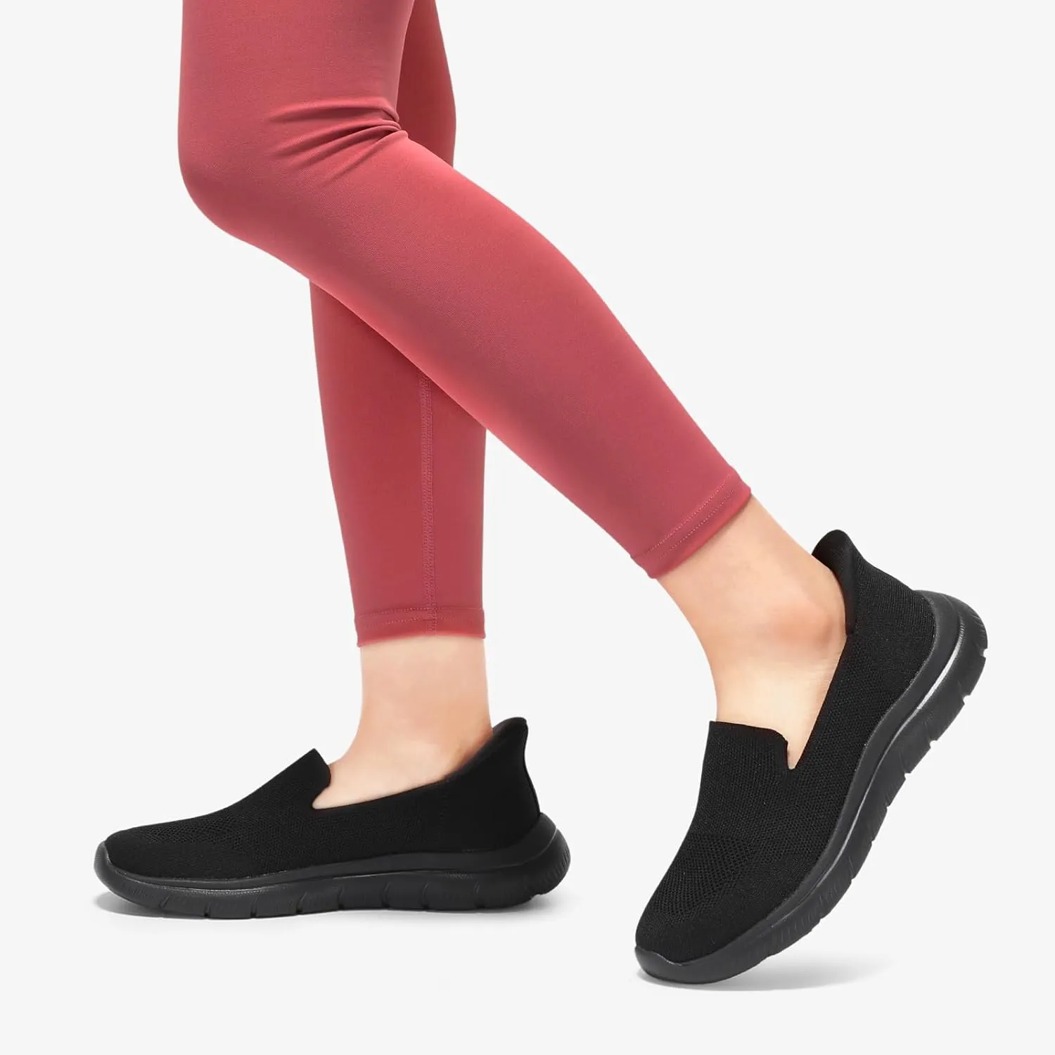 STQ Walking Shoes Women Slip on Sneakers Orthopedic Shoes Non Slip Elderly Comfort Lightweight Casual Standing Travelling