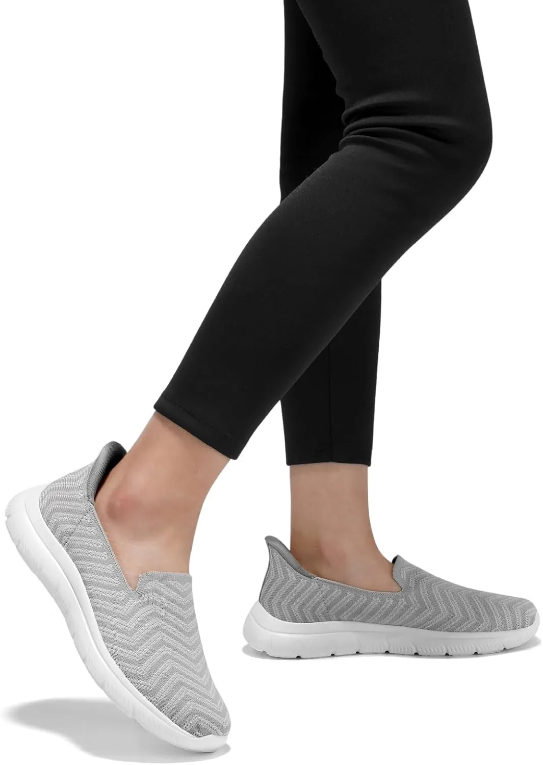STQ Walking Shoes Women Slip on Sneakers Orthopedic Shoes Non Slip Elderly Comfort Lightweight Casual Standing Travelling