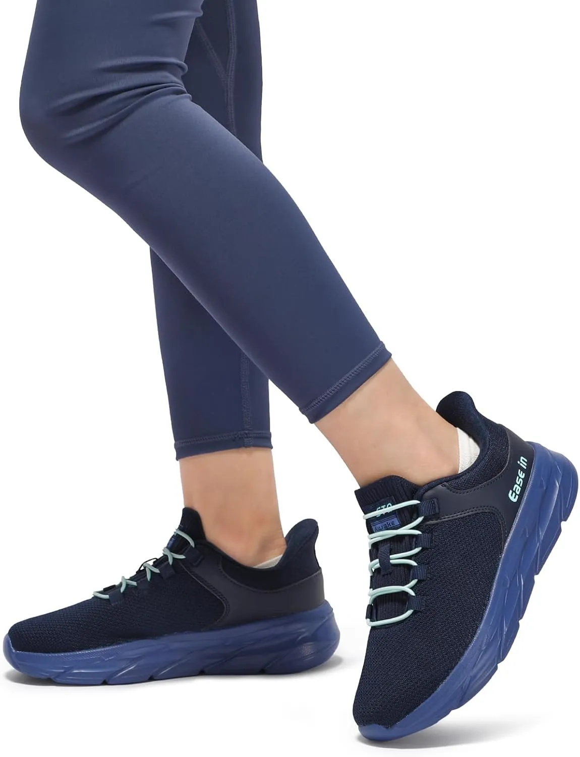 STQ Women Slip on Sneakers Orthopedic Walking Shoes for Pregnant and Busy Mom