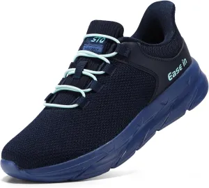 STQ Women Slip on Sneakers Orthopedic Walking Shoes for Pregnant and Busy Mom