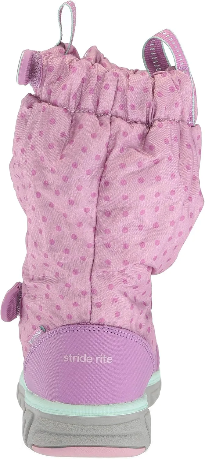 Stride Rite Unisex-Child Boy's and Girl's Machine Washable Snow Boot