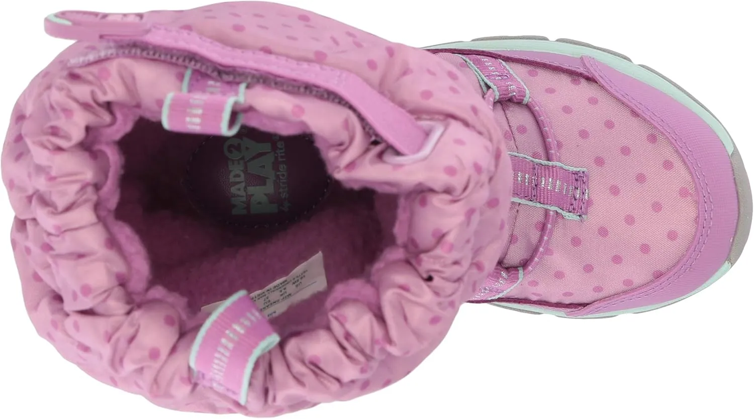 Stride Rite Unisex-Child Boy's and Girl's Machine Washable Snow Boot