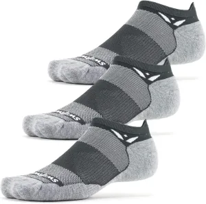 Swiftwick- MAXUS (3 Pairs) No Show Tab Running & Golf Socks, Maximum Cushion