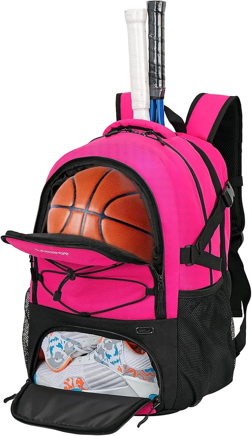 Tennis Bag Tennis Backpack for Women and Men 2 Rackets with Separate Shoe Compartment